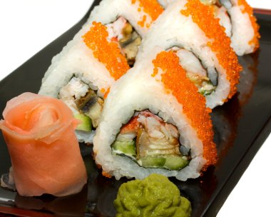 trditional gıda Japonya - rulo