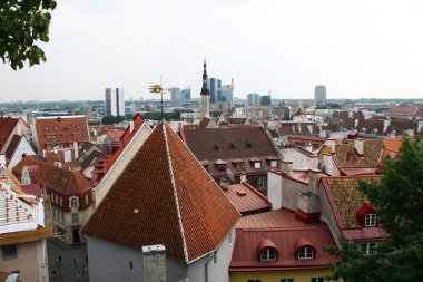 eski şehir, tallinn üzerinde Estonya göster