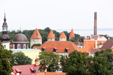 eski şehir, tallinn üzerinde Estonya göster