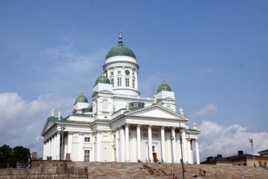 Tuomiokirkko Katedrali helsinki. Finlandiya