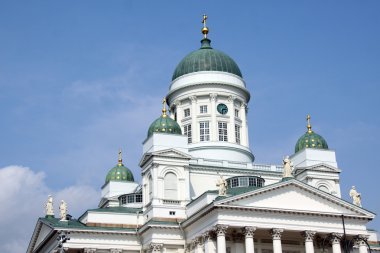 Tuomiokirkko Katedrali helsinki. Finlandiya