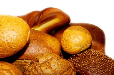 Fırında ekmek çeşitleri.