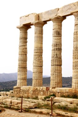 poseidon Tapınağı, Atina, Yunanistan yakınındaki cape sounion