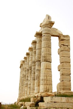 poseidon Tapınağı, Atina, Yunanistan yakınındaki cape sounion