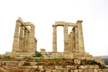 poseidon Tapınağı, Atina, Yunanistan yakınındaki cape sounion