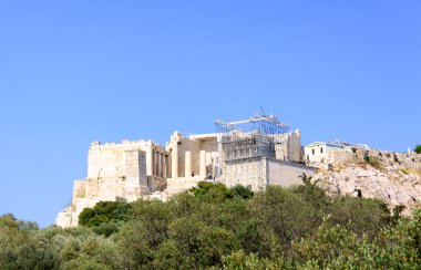 ünlü parthenon anıt, Atina, Yunanistan