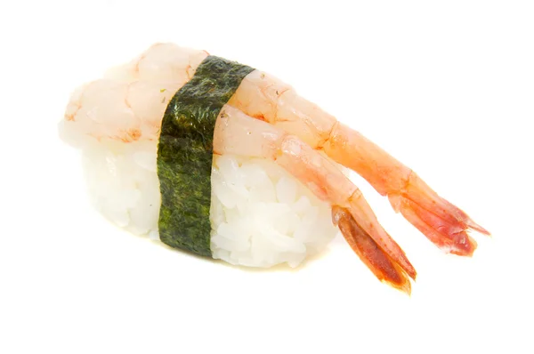 흰색 배경에 고립 된 식욕을 돋 우는 초밥 — 스톡 사진
