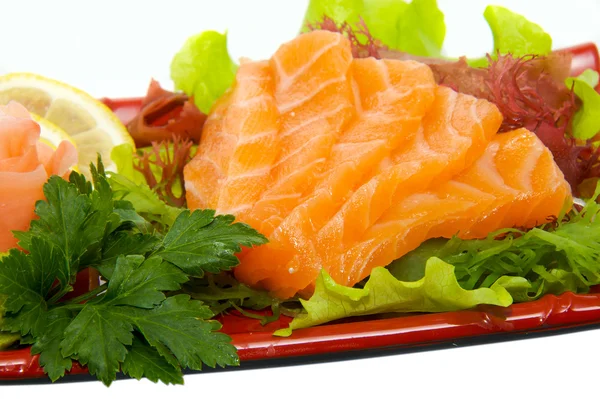 Vynikající japonský sashimi — Stock fotografie