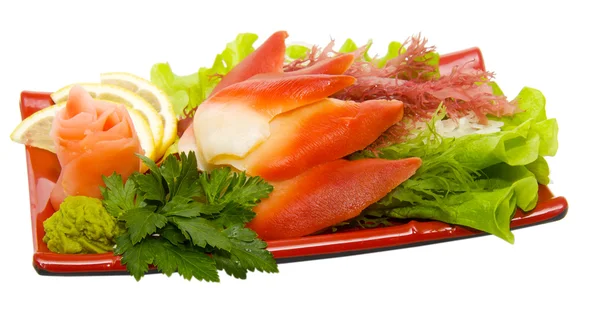 Delicioso sashimi japonês — Fotografia de Stock
