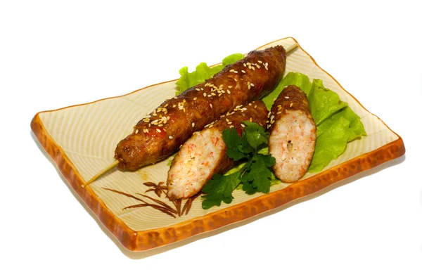 일본 trditional 뜨거운 음식 — 스톡 사진