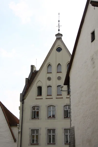 Staré domy v Tallinn, Estonsko — Stock fotografie