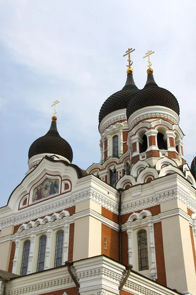 Cathédrale Alexander Nevsky orthodoxe à Tallin — Photo