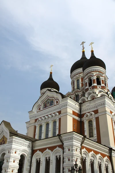 Cattedrale Alexander Nevsky Ortodossa a Tallin — Foto Stock