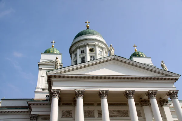 Tuomiokirkko kathedraal helsinki. Finland — Stockfoto