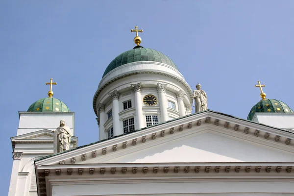 Tuomiokirkko kathedraal helsinki. Finland — Stockfoto