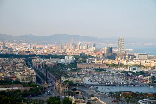 BARCELONA - 27 de maio: Vista aérea da Sagrada Família, Antoni — Fotografia de Stock