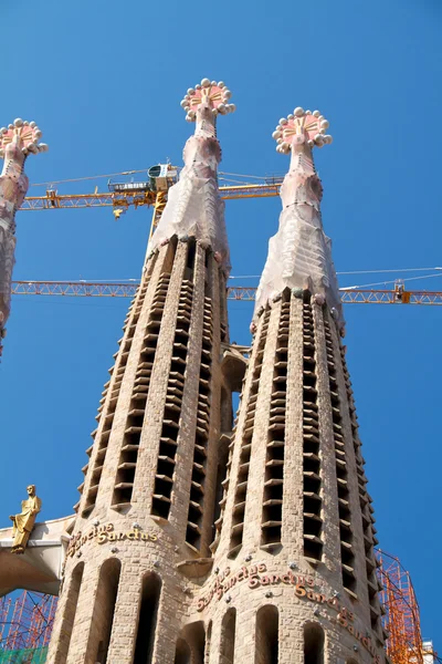 Stock image BARCELONA, SPAIN - May 23: La Sagrada Familia - the impressive c