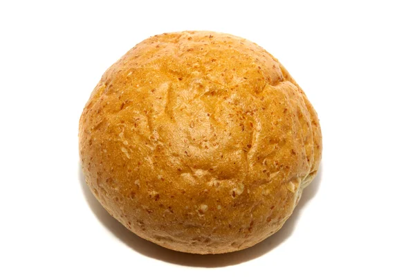 덩어리 빵과 롤 흰색 절연 — 스톡 사진
