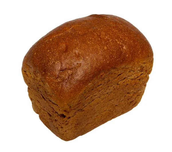 Pane di segale intero isolato — Foto Stock