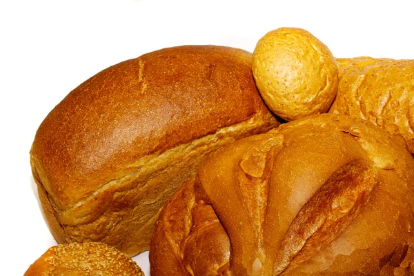 Fırında ekmek çeşitleri. — Stok fotoğraf