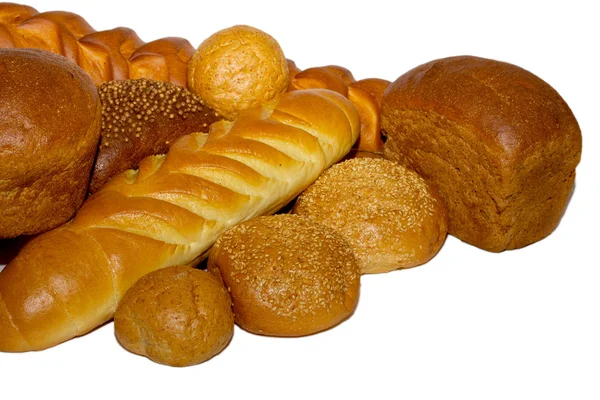 Assortiment de pain cuit au four — Photo