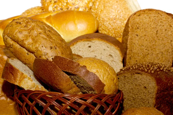 Sortiment pečeného chleba — Stock fotografie
