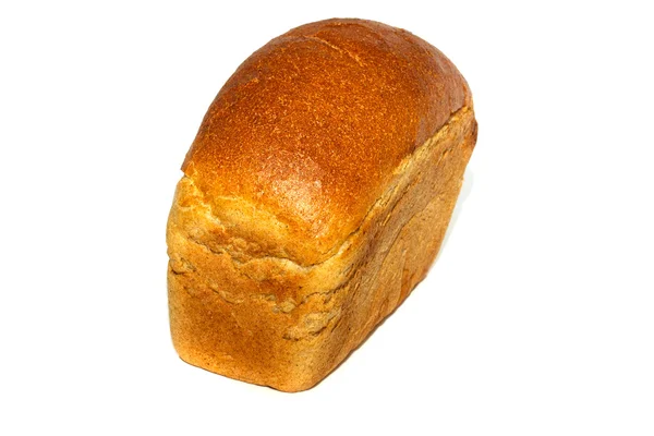 Καρβέλι ψωμί ολικής σίκαλη απομονωθεί — Φωτογραφία Αρχείου