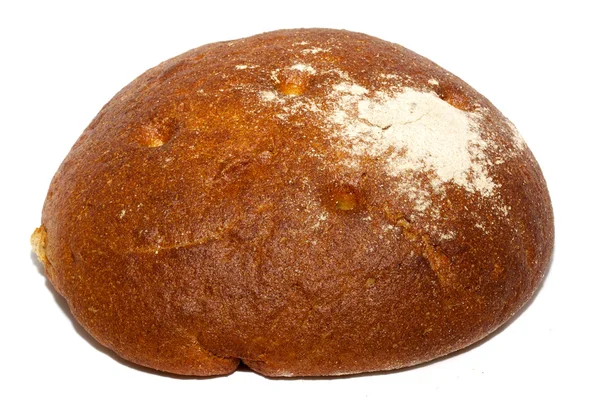 Изолированный хлеб на белом фоне — стоковое фото