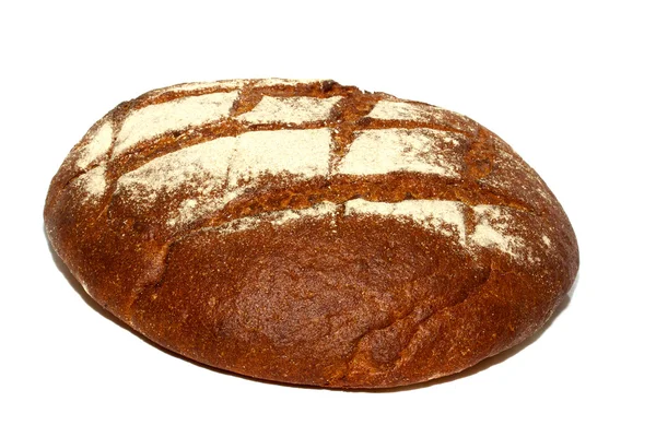 Απομονωμένες ψωμί σε άσπρο φόντο — Φωτογραφία Αρχείου