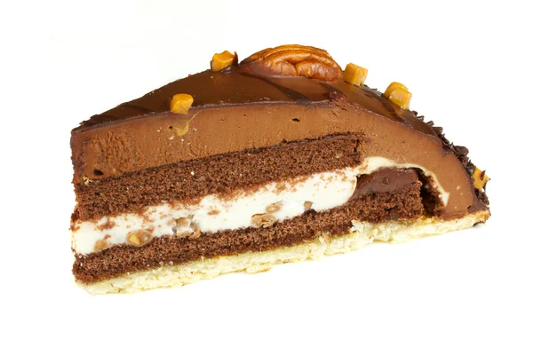 Trufla ciasto z czarnej czekolady — Zdjęcie stockowe