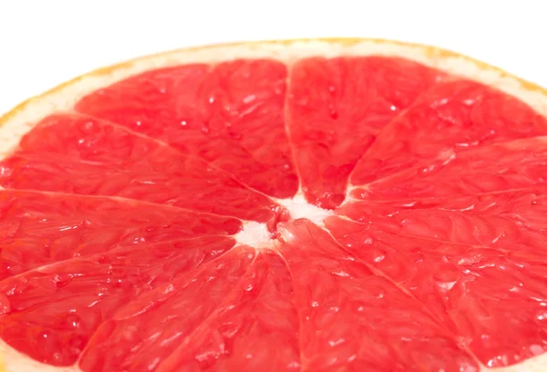Mogen apelsin grapefrukt isolerade — Stockfoto