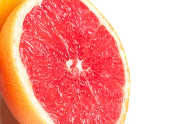 孤立的成熟橙柚 — 图库照片