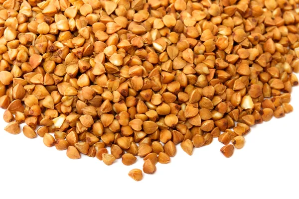 Buckwheat on isolated background — Stock Photo, Image