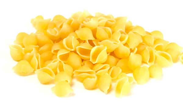 stock image Dried italian pasta on white background