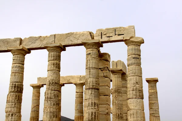 El Templo de Poseidón en Sounion Grecia —  Fotos de Stock