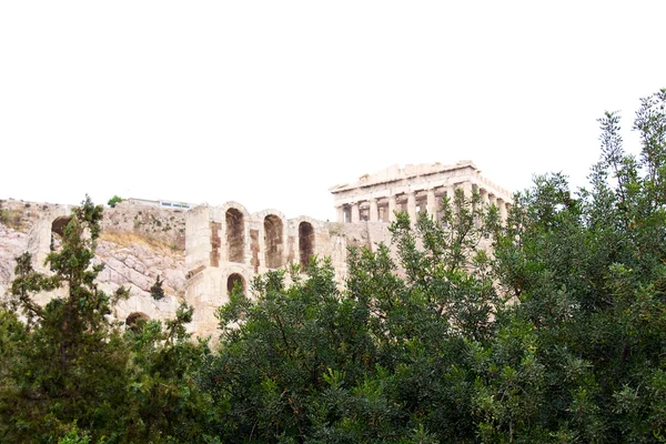 アテネのアクロポリス、ギリシャのパルテノン神殿 — ストック写真