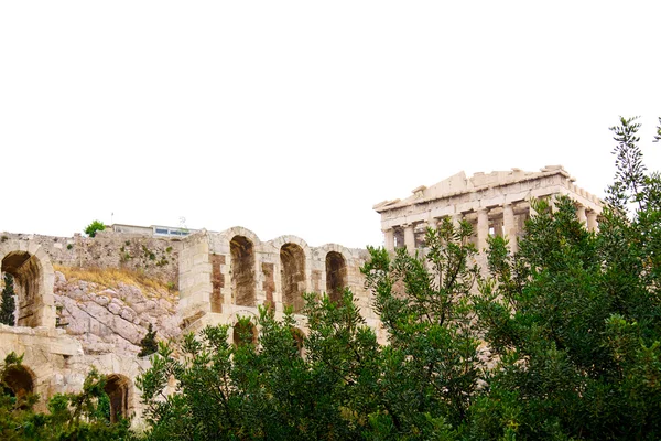 Der parthenon, in athens akropolis, griechenland — Stockfoto