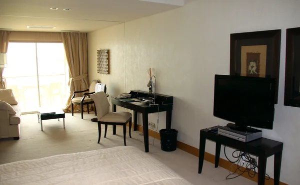 Tipikus szállodai szoba - deluxe — Stock Fotó