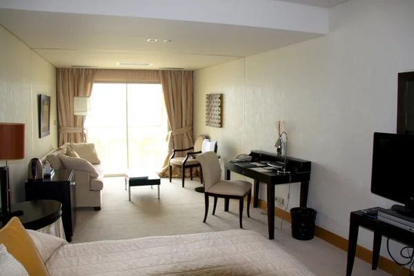 Tipikus szállodai szoba - deluxe — Stock Fotó