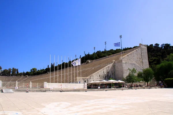 Das panathenische stadion in athens, griechenland — Stockfoto