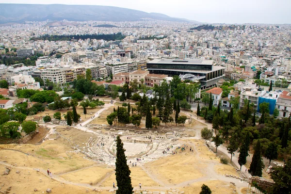 Pohled z Athén — Stock fotografie