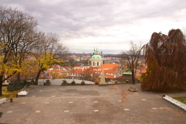 eski Prag şehir manzaralı