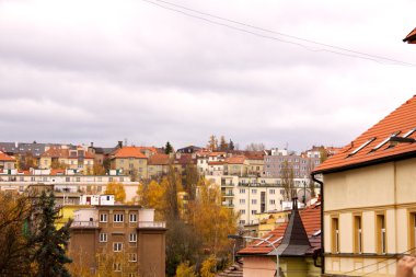 eski Prag şehir manzaralı