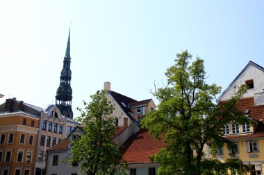 Riga, Letonya Şehir Manzaralı