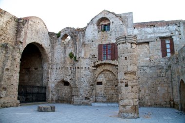 Yunanistan 'ın Ortaçağ kenti Rodos