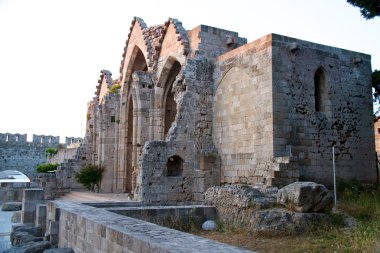 Yunanistan 'ın Ortaçağ kenti Rodos