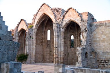 Yunanistan 'ın Ortaçağ kenti Rodos