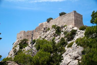 antik kalıntılar rhodes island, Yunanistan