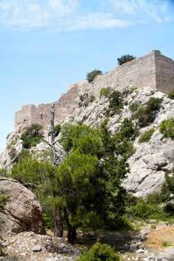 antik kalıntılar rhodes island, Yunanistan