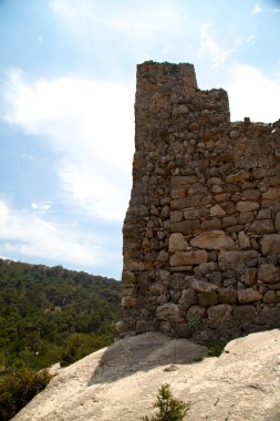 antik kalıntılar rhodes island, Yunanistan